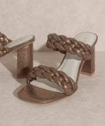 Load image into Gallery viewer, OASIS SOCIETY Savannah - Metallic Heel

