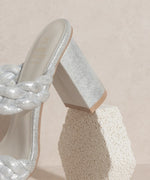 Load image into Gallery viewer, OASIS SOCIETY Savannah - Metallic Heel
