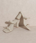 Load image into Gallery viewer, OASIS SOCIETY Victoria - Pearl Strap Heel
