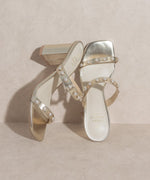 Load image into Gallery viewer, OASIS SOCIETY Victoria - Pearl Strap Heel
