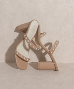 Load image into Gallery viewer, OASIS SOCIETY Victoria - Pearl Strap Heel
