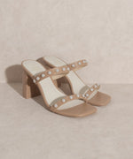 Load image into Gallery viewer, OASIS SOCIETY Victoria - Pearl Strap Heel
