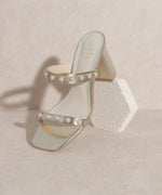Load image into Gallery viewer, OASIS SOCIETY Victoria - Pearl Strap Heel
