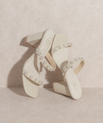 Load image into Gallery viewer, OASIS SOCIETY Victoria - Pearl Strap Heel
