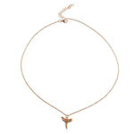 Load image into Gallery viewer, Alloy Shark Tooth Pendant Necklace
