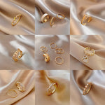 Load image into Gallery viewer, Jianna Adjustable Geometric Ring Collection
