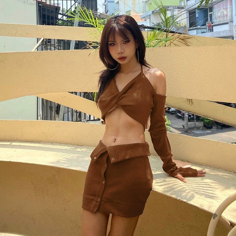 Elizabeth Camisole and High Waist Skirt