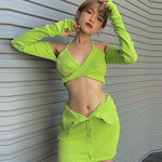 Load image into Gallery viewer, Elizabeth Camisole and High Waist Skirt
