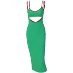 Load image into Gallery viewer, Eloise Green Sweater Dress
