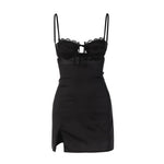 Load image into Gallery viewer, Hannah Backless Hemmed Slip Dress
