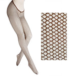 Load image into Gallery viewer, Juliette V-Waist V-Cut Fishnet Stockings
