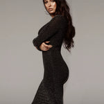 Load image into Gallery viewer, Aria Bright Silky Shimmery Chic Dress
